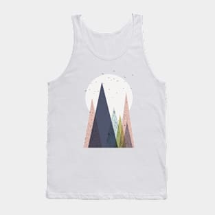 Mid-Century Scandinavian Mountains Tank Top